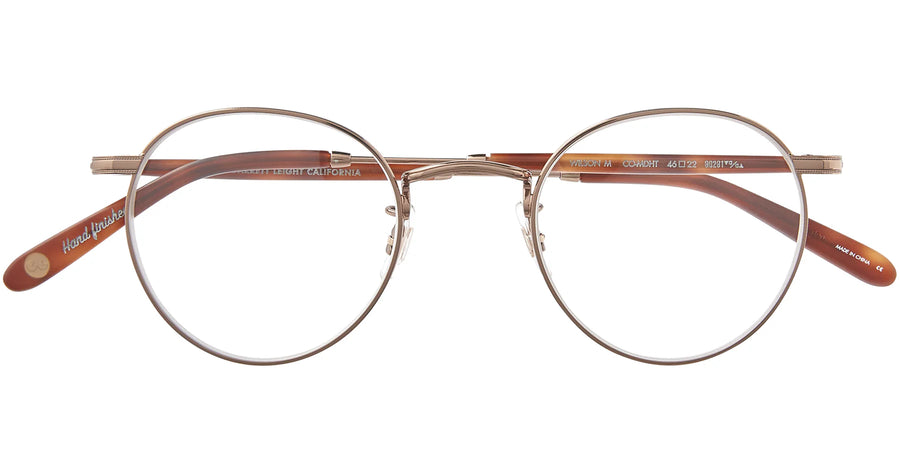 Garrett Leight | Wilson M 49 | Copper & Matte Honey Tortoise - Niche Bazaar Studio