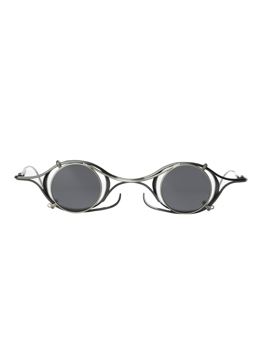 Rigards x THE VIRIDI-ANNE | RG2002TVA Clip | Silver - Dark Grey Lens - Niche Bazaar Studio