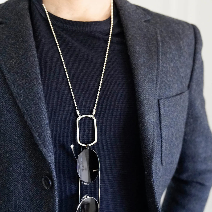 La Loop | The Bradley Ball Chain | Sterling Silver - Niche Bazaar Studio